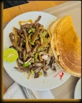 Goat Liver with Injera